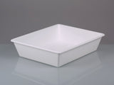 Labtray, PP wit, lengte x breedte 515x415mm, 15 liter