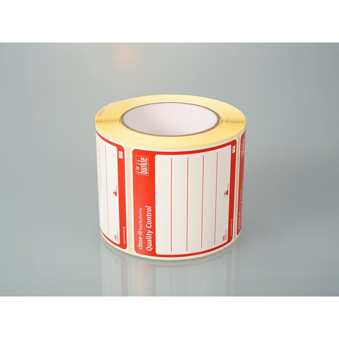 Close-it etiket 95x95mm Food & Pharma
