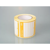 Close-it etiket 95x95mm Food & Pharma