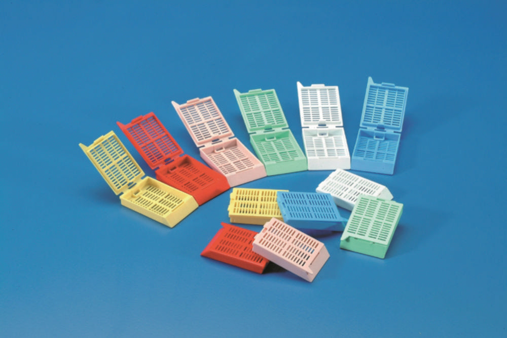 Inbedcassettes type Mega groen, POM, 40x28x13,6 mm, verpakking van 100
