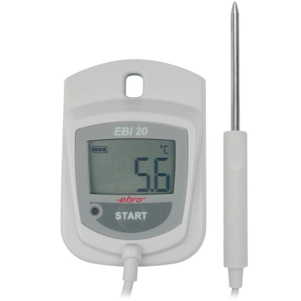 Datalogger EBI-20-TE1  temperatuur + voeler -30/+70°C