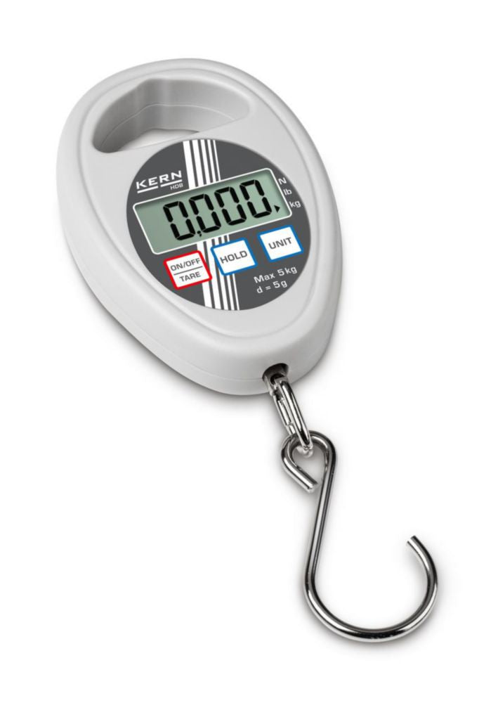 Hangweegschaal 5.000 g  weegbereik, 5 gr nauwkeurig