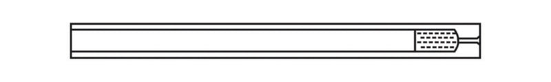 Liners AG, inw. Ø 4,4 mm  met Single Taper (kwartswol)