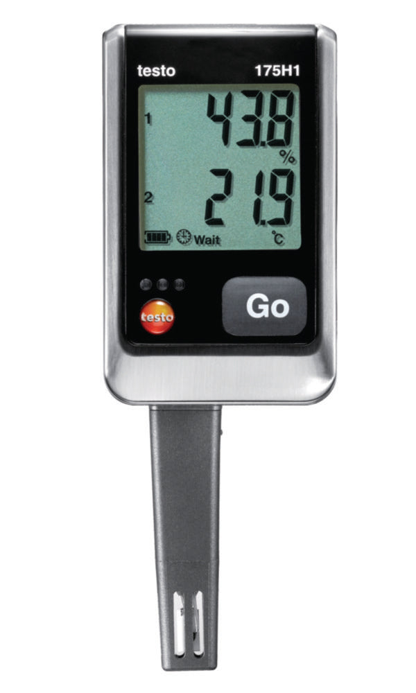 Datalogger temperatuur-vocht  175-H1, 2 kanalen