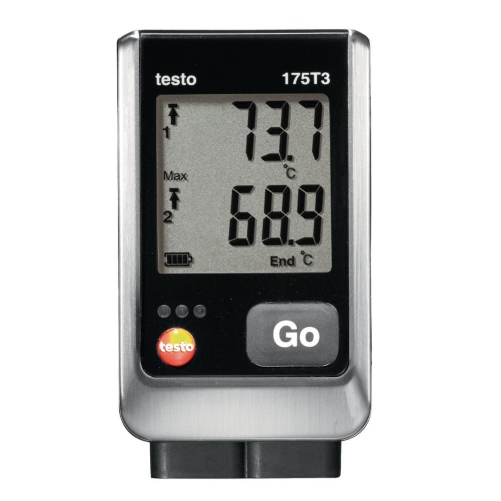 Datalogger temperatuur 175 T3 2 externe sensoraansluitingen