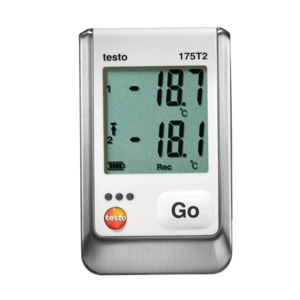Datalogger temperatuur 175 T2  2-kanaals, met interne sensor