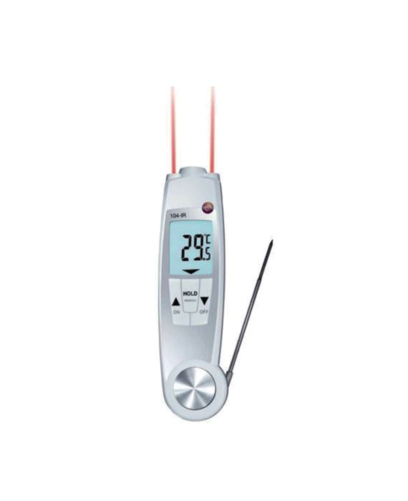 Infrarood en insteektherm.  Testo 104-IR Multifunctioneel