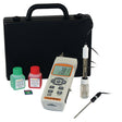 pH-meter 5, set met elektrode  temp.sensor SD-kaart en koffer 