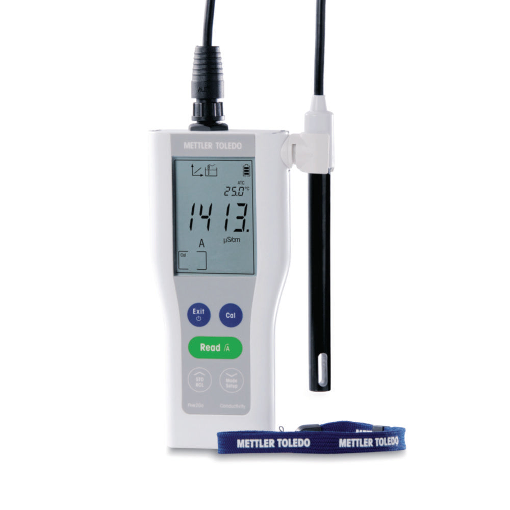 FiveGo F3-Standard-Kit Geleidbaarheidsmeter incl. LE703 IP67 geleidbaarheidselektrode