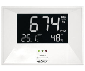 Productfoto van Klimaatmonitor RM100, meet CO2  temperatuur, luchtvochtigheid