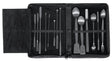 Productfoto van Spatel en lepel assortiment HSO 132-00, 14-delig, in etui met ritssluiting