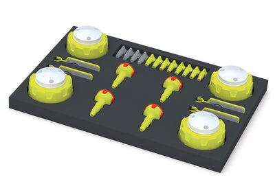 Startkit 2 b.Safe aftapdoppen   GL 45, PPS/PTFE