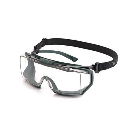 Productfoto van Ruimzichtbril, 5X2 Hybrid OTG, TPR hoofdband en seal, zwart montuur, heldere lens, vanguard coating