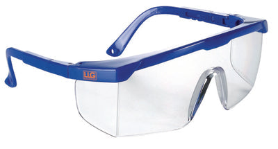 Veiligheidsbril, Classic, helder glas, blauw