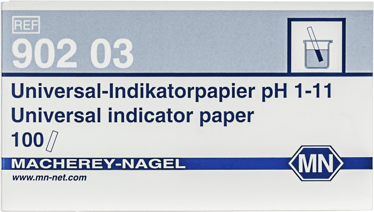 Indicatorpapier pH 1-11, universeel, 100
