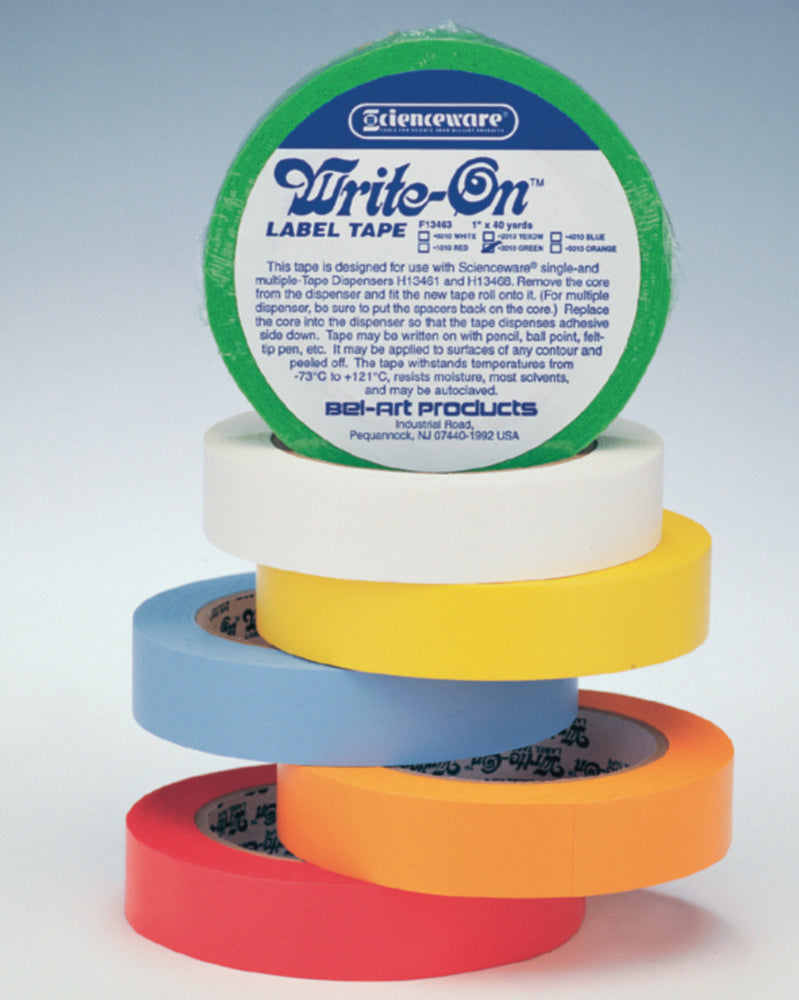 BEL-ART-Plakband, groen 19 mm lengte 36,4 m, beschrijfbaar