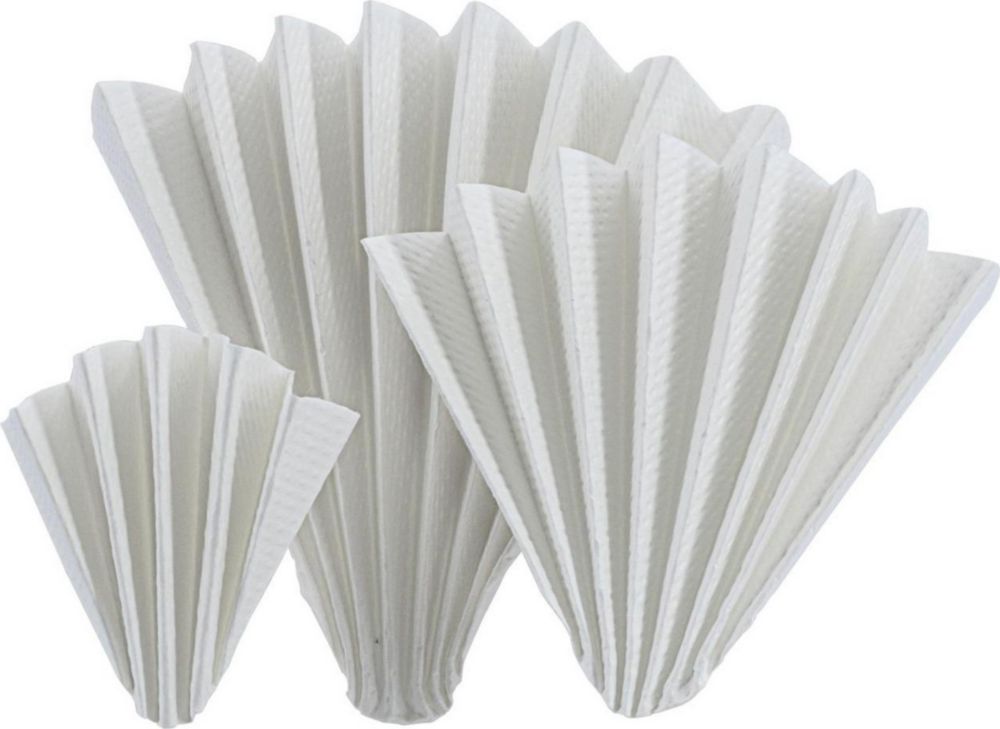 Gevouwen filterpapier MN 614 1/4, 320 mm, verpakking van 100 stuks