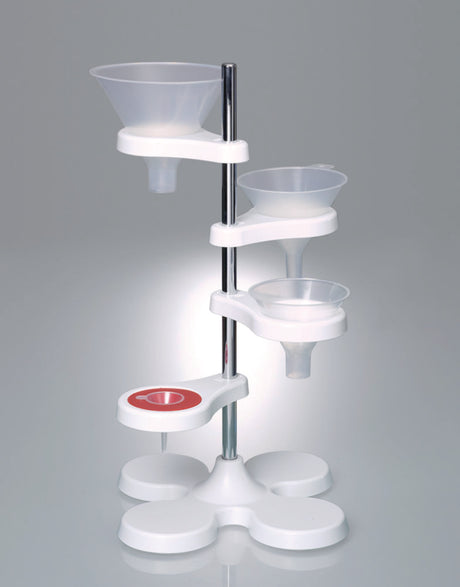 Productfoto van Filtreerstandaard PVC voor 4  trechters, 150 x 550 x 500 mm