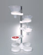 Productfoto van Filtreerstandaard PVC voor 4  trechters, 150 x 550 x 500 mm
