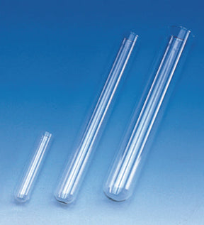 Reageer-/Cultuurbuis 130 x 14 mm, rondbodem, zonder rand 