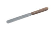 Productfoto van Spatel 190 mm, RVS houten heft  Ø 1 mm, 100 x 18 mm