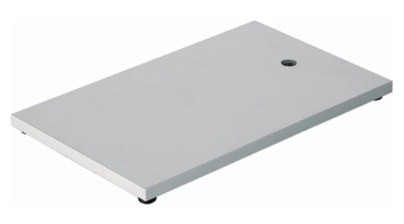 Productfoto van Statiefplaat M10, 250 x 160 mm  DIN 12892 staal, poedercoating