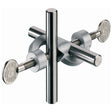 Productfoto van Dubbelklem Ø 20 mm,  zinkspuitgietwerk DIN12895