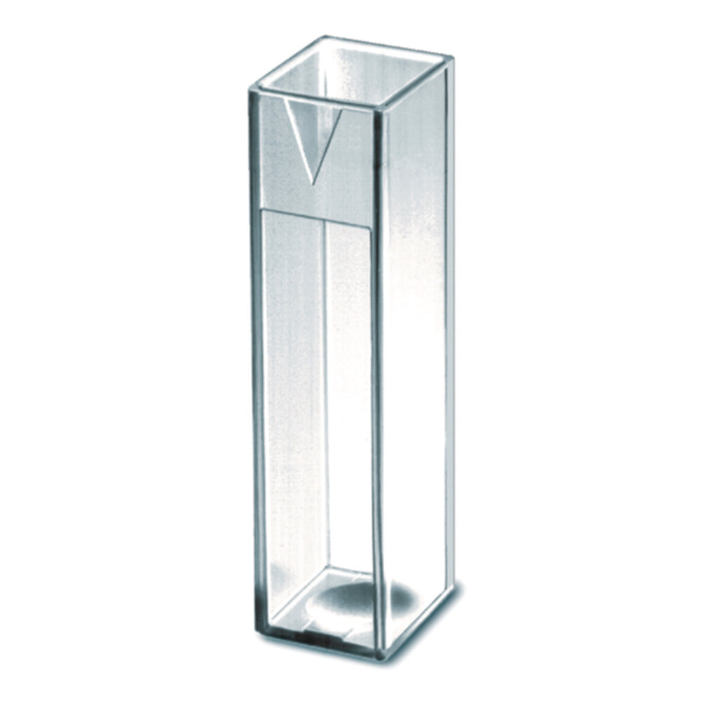 Cuvet UV, makro, 2,5 ml - 4,5 ml 10mm lichtweg