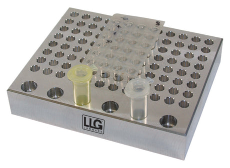 Productfoto van Tempereerblok Exakt, alum. 96 x 0,2 ml PCR en 6 x 1,5 ml