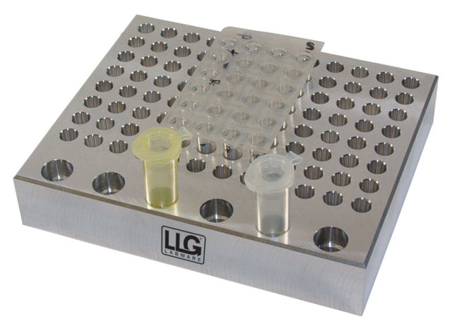 Productfoto van Tempereerblok Exakt, alum. 96 x 0,2 ml PCR en 6 x 1,5 ml
