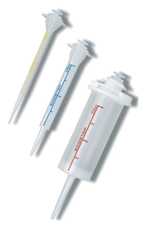 Pipettips Ecostep, 0,75 ml, 10-100 µl, geel, niet steriel