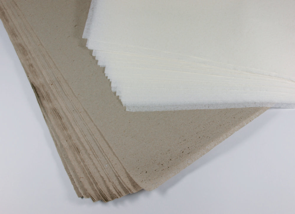 LLG-cellulosepapier in stapelbare vellen, ongebleekt, ca. 40 x 60 cm, verpakking van 5 kg