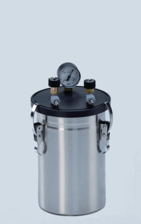 Productfoto van Anaërobe pot, "small" 2 liter, voor max. 10 Petrischalen dia. 60-100 mm