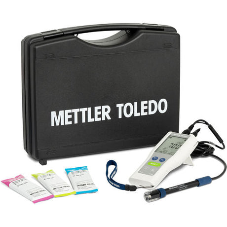 Mettler-Toledo pH-meter FiveGo F2 met LE 438 Elektrode & Draagkoffer - Antonides -  pH-meters