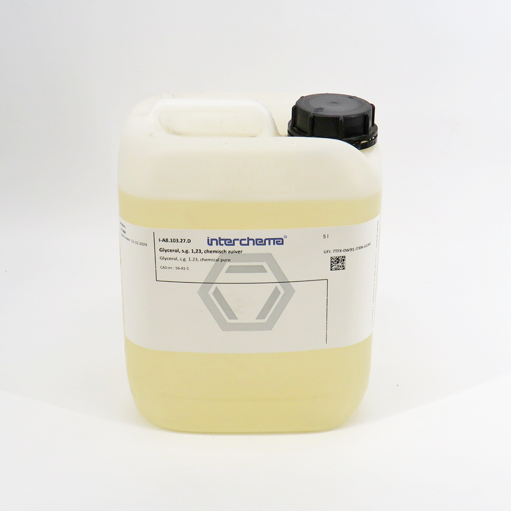 Glycerol, s.g. 1,23, ch.z.