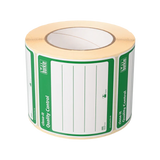 Close-it® etiket 95x95mm op rol