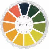 Indicatorpapier pH 1-14, universeel, in dispenser