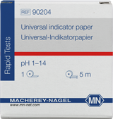 Indicatorpapier pH 1-14, universeel, in dispenser
