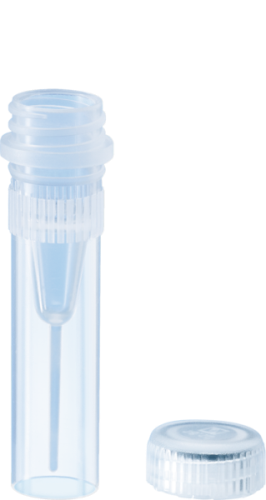 Microbuisje 0,5 ml, KBS, schroefdop los