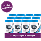 12 verpakkingen x 200 wipes 