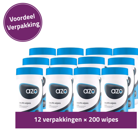 12 verpakkingen x 200 wipes 