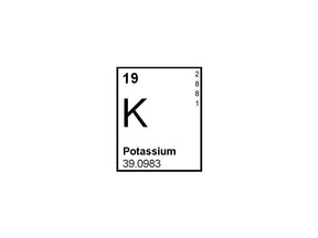 Kalium, stukken in olie, 98% - Antonides -  Kalium