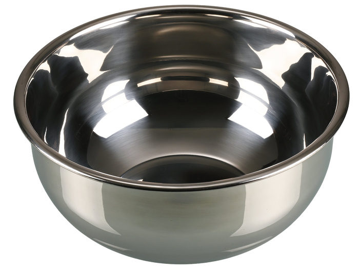 Mengschaal/laboratoriumschaal, rond, RVS 304, 1000 ml