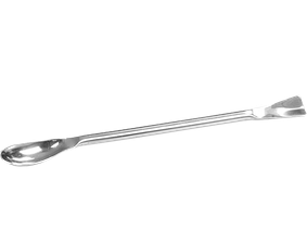 Monsterlepel, RVS AISI 304, 250 mm, 9 ml, autoclaveerbaar