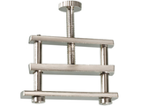 Hoffmann-slangklem, messing, voor slangen tot Ø 10 mm