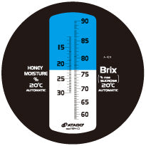 Atago Handrefractometer MASTER-HONEY/BX Honingvocht