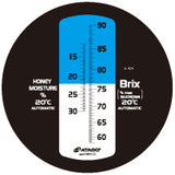 Atago Handrefractometer MASTER-HONEY/BX Honingvocht