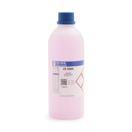 Buffervloeistof pH 4,01  rood 500 ml