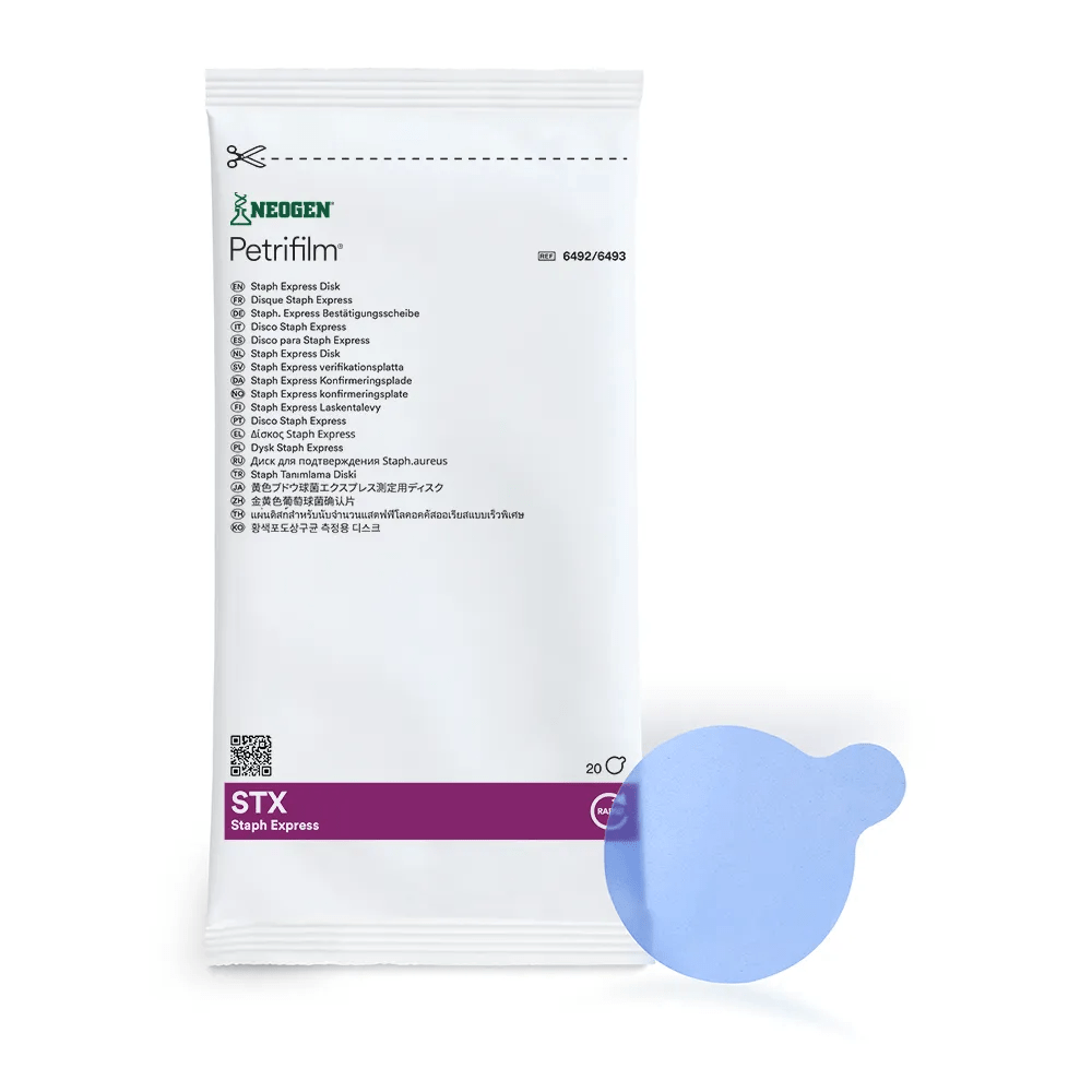 Petrifilm Staph Express disks - Antonides -  Celkweek