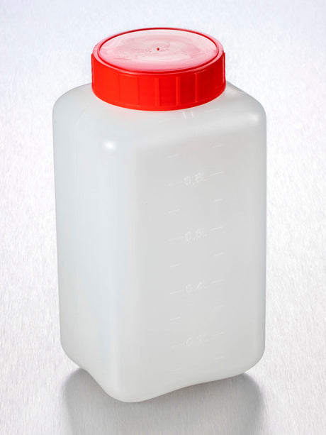 Vierkante Pot HDPE met schroefdop en inlegstop - Antonides -  Potten